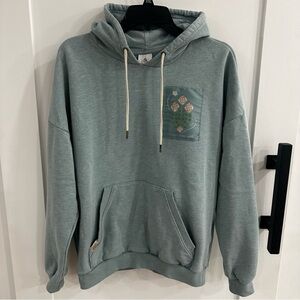 Disney Wish Movie Rosas Hoodie Sage Green XS Wish You Were Here